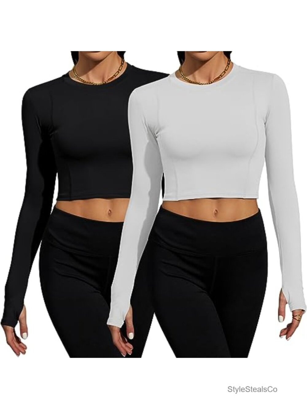 Slim Fit Compression Active T-Shirt Long Sleeve Quick Dry Stretchy